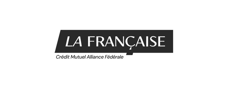 Logo La Française - Credit Mutuel Alliance Fédérale